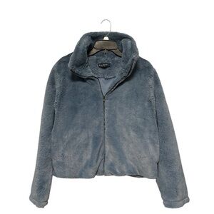 Knapp Studios Fluffy Blue Jacket  Women’s Size: Large